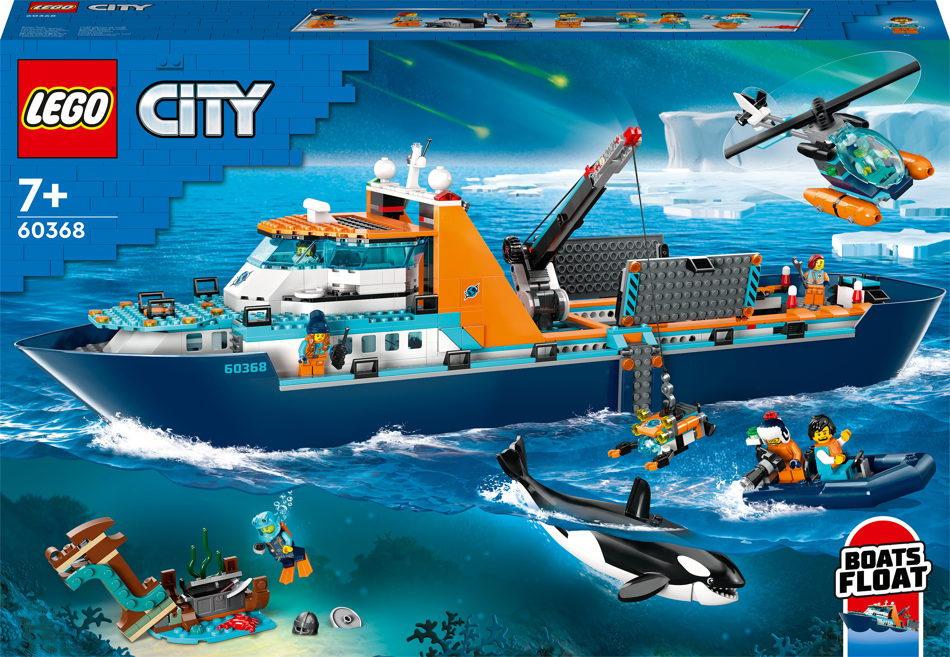 Lego City 60368 - Arctic Exploration Ship - Smartech.ee